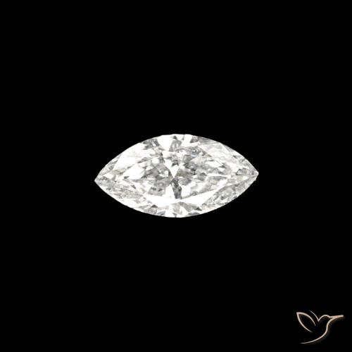 0.07ct H Diamant, Marquise, VVS