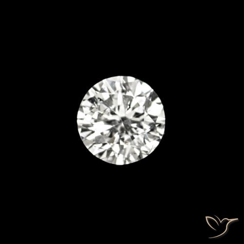 0.02ct D Diamant Pierres précieuses, Tour, VVS-VS
