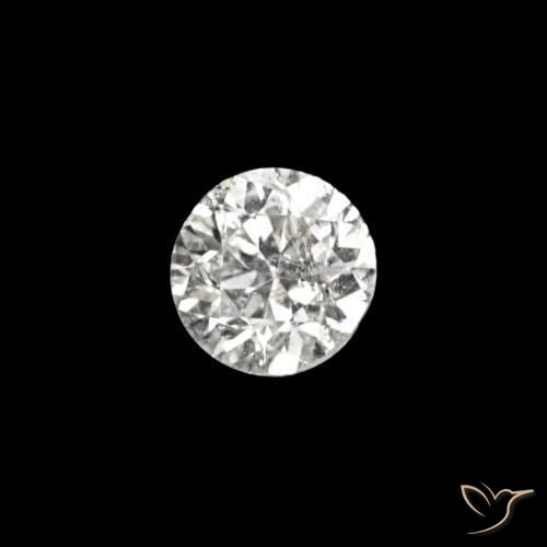 Diamant H naturelle Tour, 0.02 ct, VVS-VS