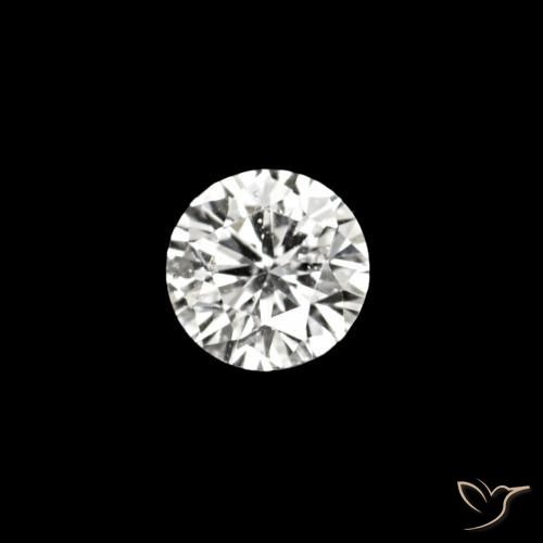 0.02ct D Diamant, Tour, VVS-VS