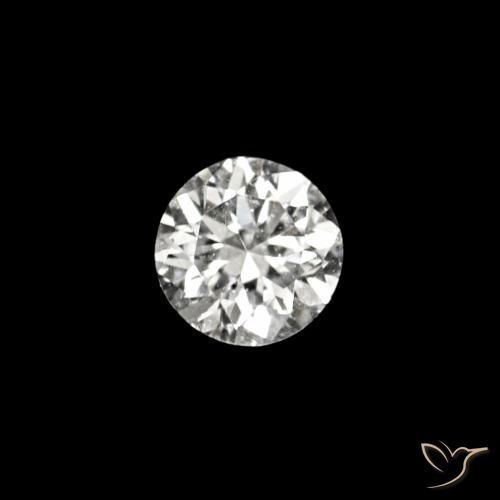 0.02ct D Diamant Pierres précieuses, Tour, VVS-VS