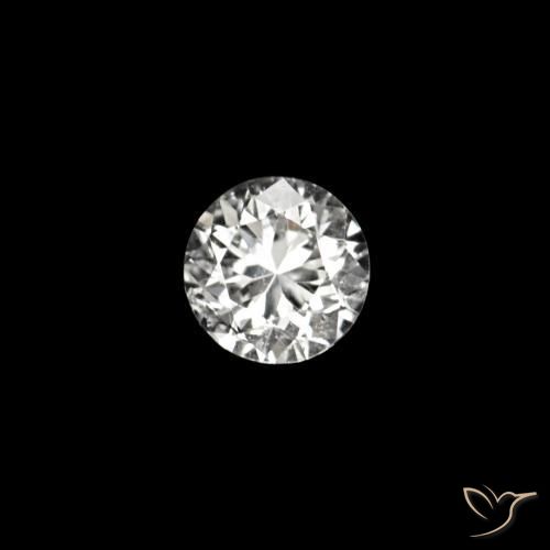 0.02ct D Diamant Pierres précieuses, Tour, VVS-VS