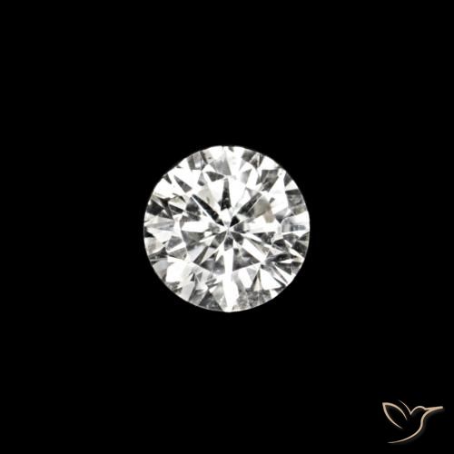 0.02ct D Diamant Pierres précieuses, Tour, VVS-VS