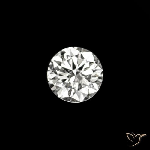 0.02ct D Diamant Pierres précieuses, Tour, VVS-VS