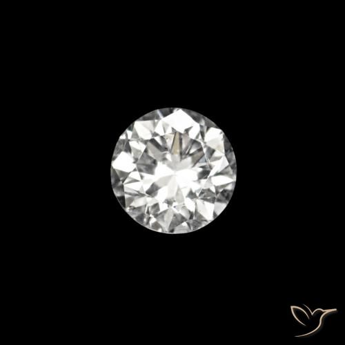 0.02ct D Diamant Pierres précieuses, Tour, VVS-VS