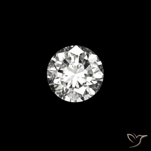 0.02ct D Diamant, Tour, VVS-VS