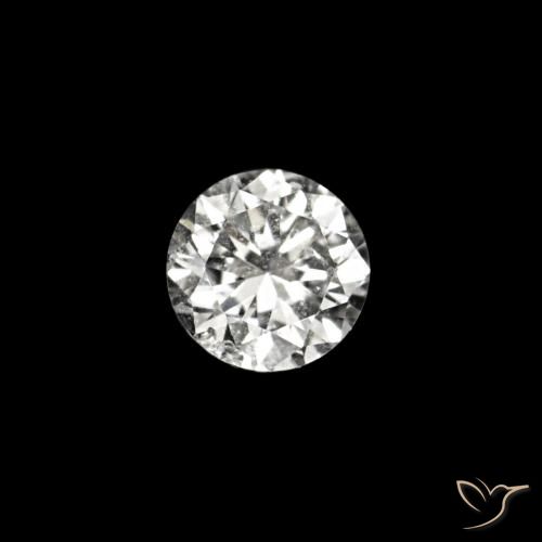 0.02ct D Diamant Pierres précieuses, Tour, VVS-VS
