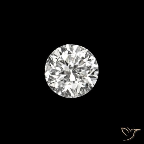 0.02ct D Diamant Pierres précieuses, Tour, VVS-VS