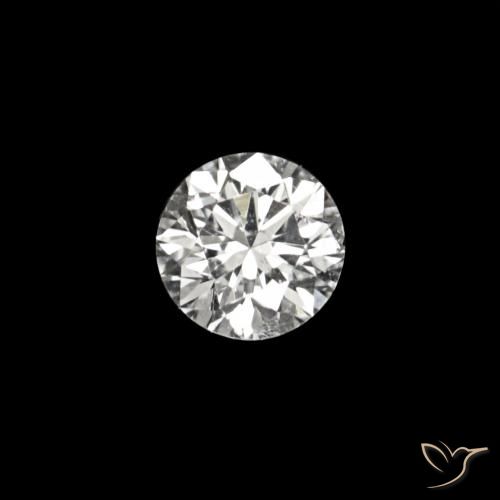 0.02ct D Diamant Pierres précieuses, Tour, VVS-VS