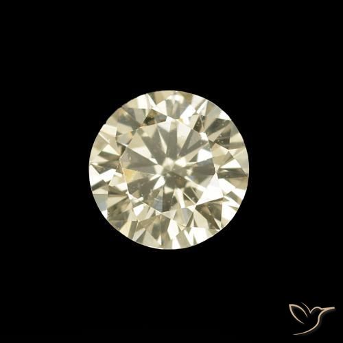 Diamant L naturelle Coupe roude, 0.17 ct, VVS