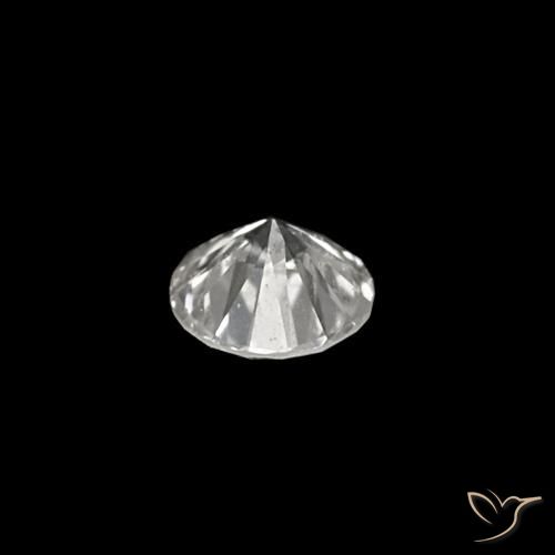 Diamant D naturelle Coupe roude, 0.04 ct, VVS
