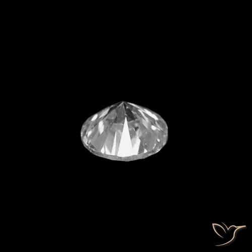 Diamant D naturelle Coupe roude, 0.03 ct, VVS