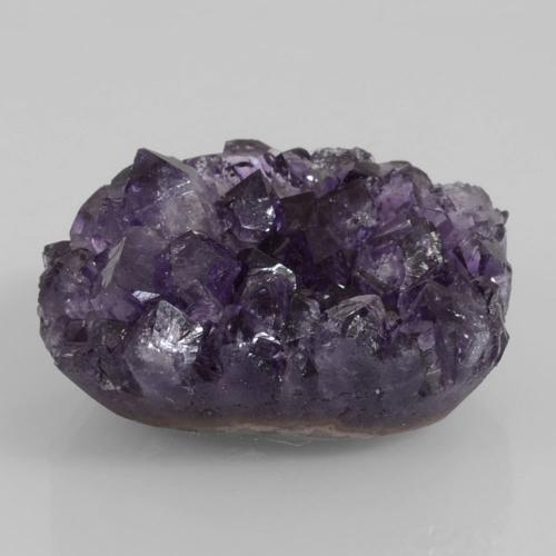 Druse d'améthyste Violet moyen-foncé naturelle Forme fantaisie, 65.12 ct, Opaque