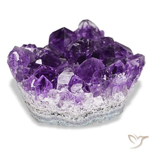 Druse d'améthyste violet naturelle forme fantaisie, 57,54 ct, opaque