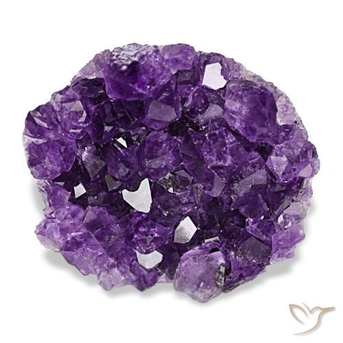 Druse d'améthyste violet de 50,51 ct, fantaisie, opaque