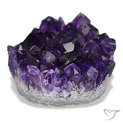 Druse d'améthyste violet naturelle forme fantaisie, 80,13 ct, opaque