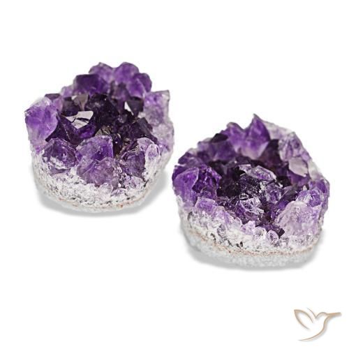 Achetez naturel 16,88ct violet druse d'améthyste gems, forme fantaisie, en provenance brésil chez gemselect. en stock, livraison internationale!