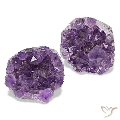 Achetez naturel 23,12ct violet druse d'améthyste gems, forme fantaisie, en provenance brésil chez gemselect. en stock, livraison internationale!