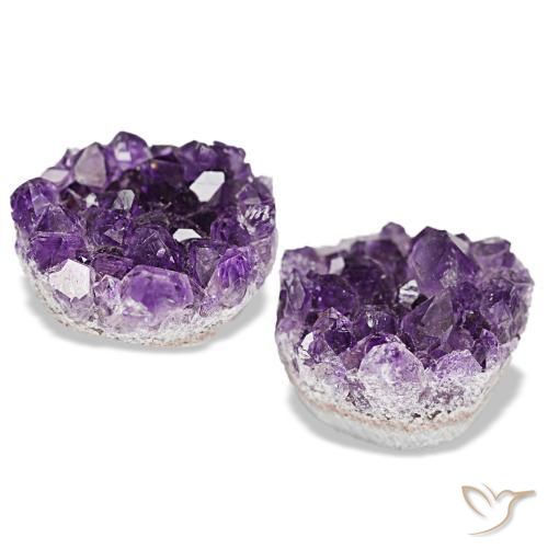Achetez naturel 23,12ct violet druse d'améthyste gems, forme fantaisie, en provenance brésil chez gemselect. en stock, livraison internationale!