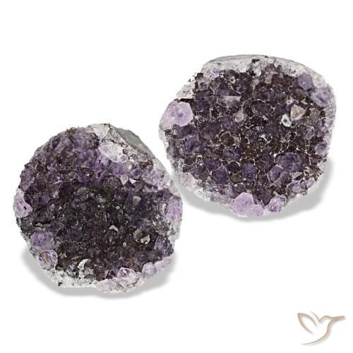Achetez naturel 14,43ct violet druse d'améthyste gems, forme fantaisie, en provenance brésil chez gemselect. en stock, livraison internationale!
