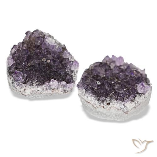 Achetez naturel 14,43ct violet druse d'améthyste gems, forme fantaisie, en provenance brésil chez gemselect. en stock, livraison internationale!