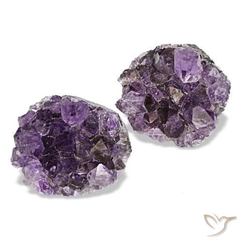 Achetez naturel 11,85ct violet druse d'améthyste gems, forme fantaisie, en provenance brésil chez gemselect. en stock, livraison internationale!
