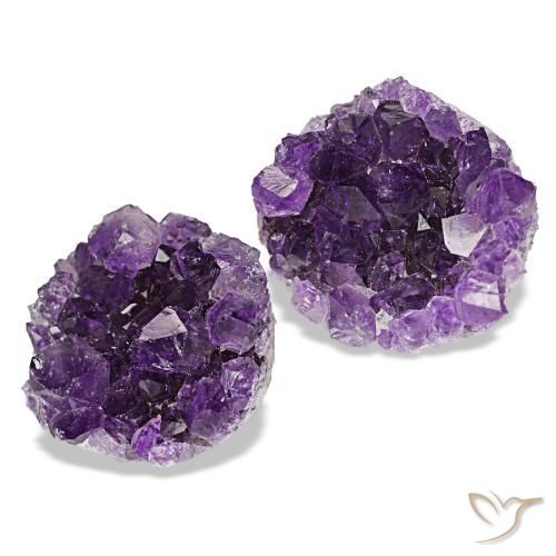 Achetez naturel 20,54ct violet druse d'améthyste gems, forme fantaisie, en provenance brésil chez gemselect. en stock, livraison internationale!