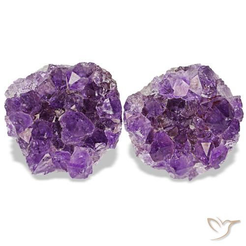 Achetez naturel 16,88ct violet druse d'améthyste gems, forme fantaisie, en provenance brésil chez gemselect. en stock, livraison internationale!