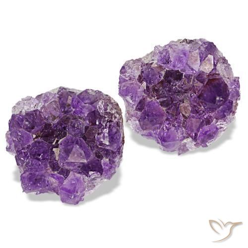 Achetez naturel 16,88ct violet druse d'améthyste gems, forme fantaisie, en provenance brésil chez gemselect. en stock, livraison internationale!