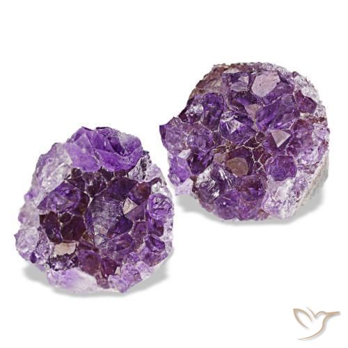 Achetez naturel 13,31ct violet druse d'améthyste gems, forme fantaisie, en provenance brésil chez gemselect. en stock, livraison internationale!
