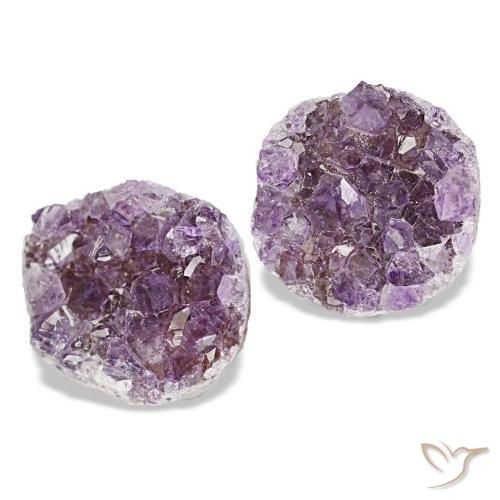 Achetez naturel 14,93ct violet druse d'améthyste gems, forme fantaisie, en provenance brésil chez gemselect. en stock, livraison internationale!