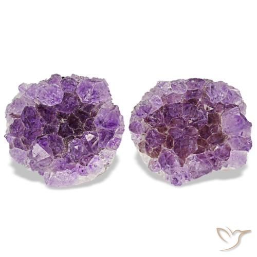 Druse d'améthyste violet de 23,31 ct, fantaisie, opaque
