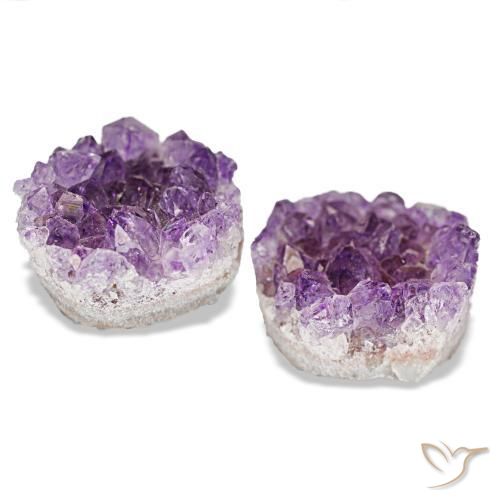 Achetez naturel 23,31ct violet druse d'améthyste gems, forme fantaisie, en provenance brésil chez gemselect. en stock, livraison internationale!