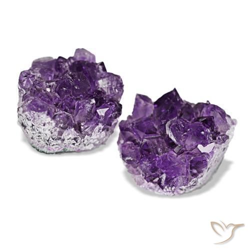 Achetez naturel 14,86ct violet druse d'améthyste gems, forme fantaisie, en provenance brésil chez gemselect. en stock, livraison internationale!