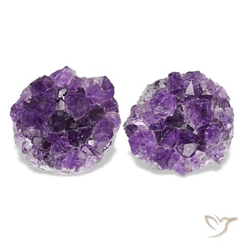 Achetez naturel 15,65ct violet druse d'améthyste gems, forme fantaisie, en provenance brésil chez gemselect. en stock, livraison internationale!