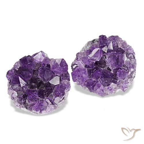 Achetez naturel 15,65ct violet druse d'améthyste gems, forme fantaisie, en provenance brésil chez gemselect. en stock, livraison internationale!