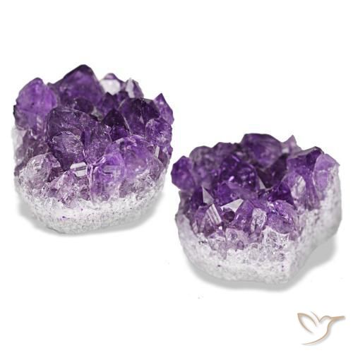 Achetez naturel 14,77ct violet druse d'améthyste gems, forme fantaisie, en provenance brésil chez gemselect. en stock, livraison internationale!