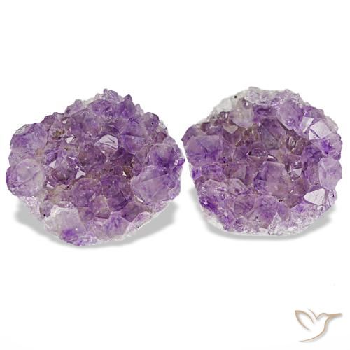 Achetez naturel 15,30ct violet druse d'améthyste gems, forme fantaisie, en provenance brésil chez gemselect. en stock, livraison internationale!