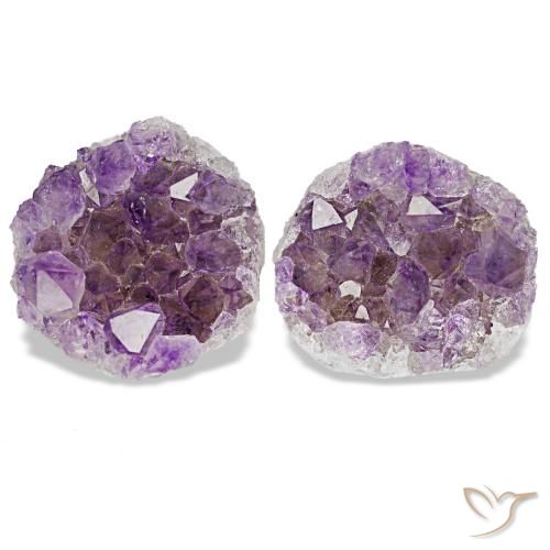 Druse d'améthyste violet de 19,52 ct, fantaisie, opaque