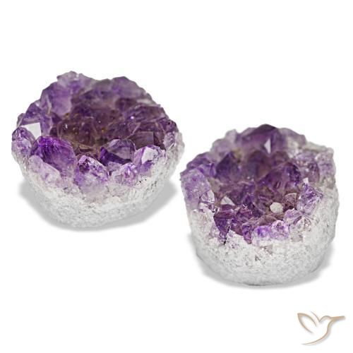 Achetez naturel 19,52ct violet druse d'améthyste gems, forme fantaisie, en provenance brésil chez gemselect. en stock, livraison internationale!