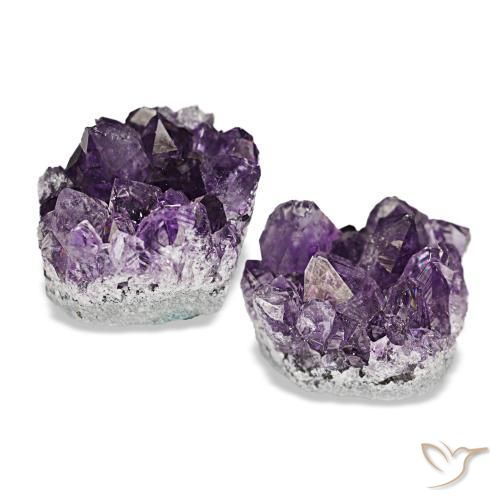 Achetez naturel 23,60ct violet druse d'améthyste gems, forme fantaisie, en provenance brésil chez gemselect. en stock, livraison internationale!