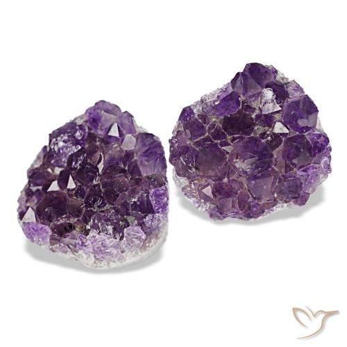 Achetez naturel 14,07ct violet druse d'améthyste gems, forme fantaisie, en provenance brésil chez gemselect. en stock, livraison internationale!