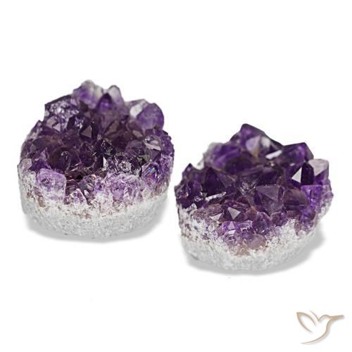 Achetez naturel 14,07ct violet druse d'améthyste gems, forme fantaisie, en provenance brésil chez gemselect. en stock, livraison internationale!