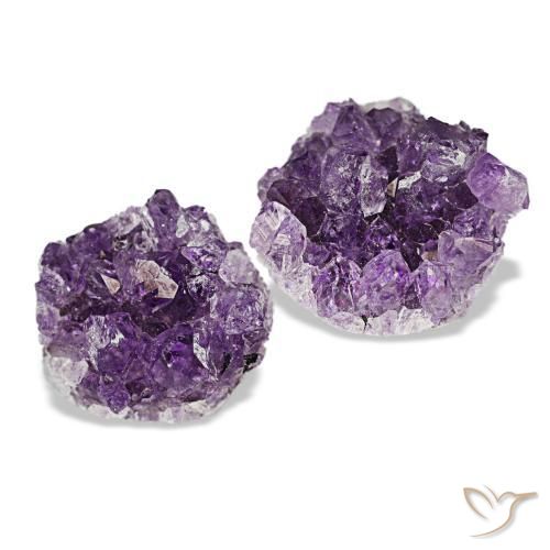 Achetez naturel 21,44ct violet druse d'améthyste gems, forme fantaisie, en provenance brésil chez gemselect. en stock, livraison internationale!