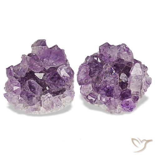 Achetez naturel 16,00ct violet druse d'améthyste gems, forme fantaisie, en provenance brésil chez gemselect. en stock, livraison internationale!
