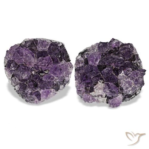 Druse d'améthyste violet de 16,26 ct, fantaisie, opaque