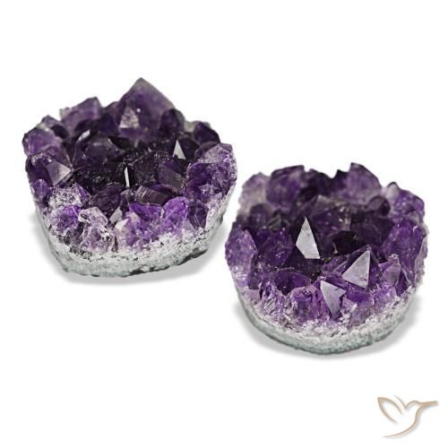 Achetez naturel 20,85ct violet druse d'améthyste gems, forme fantaisie, en provenance brésil chez gemselect. en stock, livraison internationale!