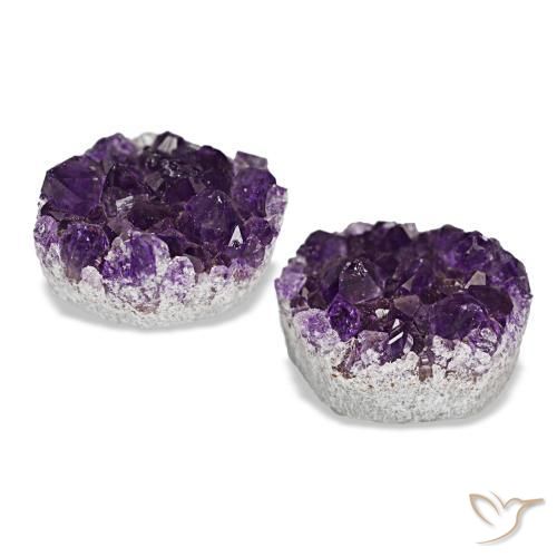 Achetez naturel 13,49ct violet druse d'améthyste gems, forme fantaisie, en provenance brésil chez gemselect. en stock, livraison internationale!