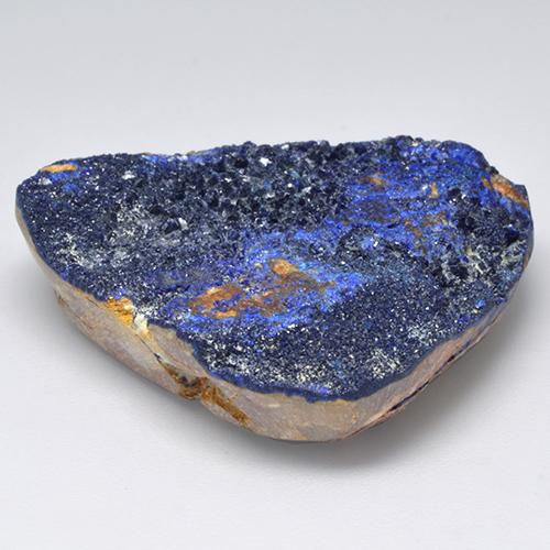 Druzy Azurite Bleu naturelle Forme fantaisie, 45.69 ct, Opaque