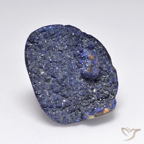 13.62ct Naturel Bleu marine profond Druzy Azurite, Fantaisie, Opaque